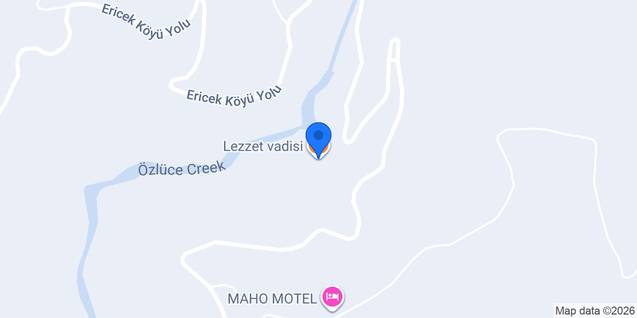 Lezzet vadisi konumu