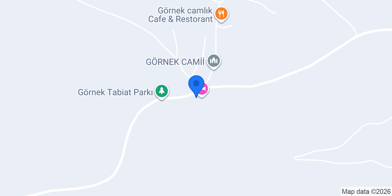 Görnek Otel Restoran konumu