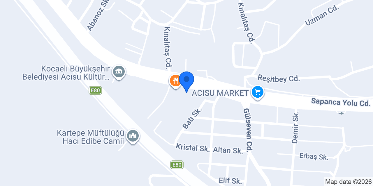 BEŞER TİCARET Yapı Market konumu