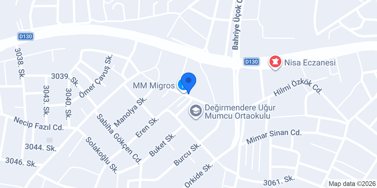 Musaoğlu Meze Evi konumu