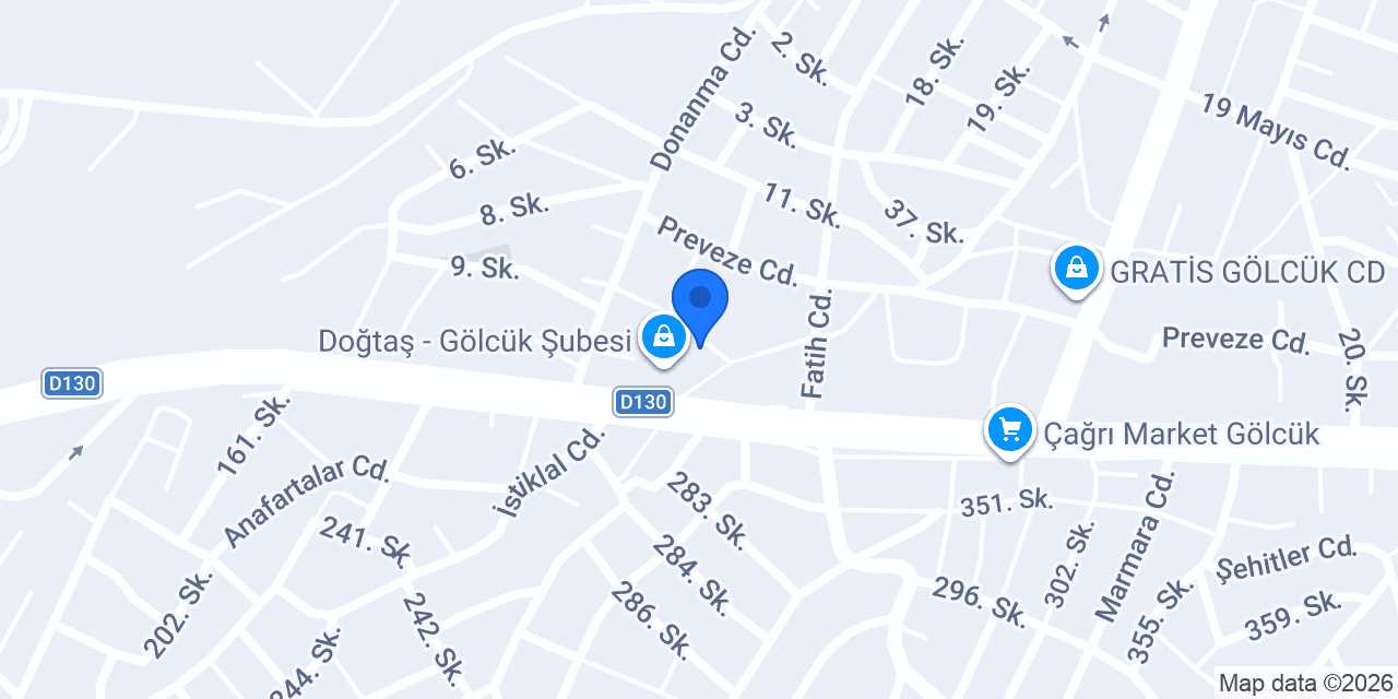 Bi Parça Kumaş konumu