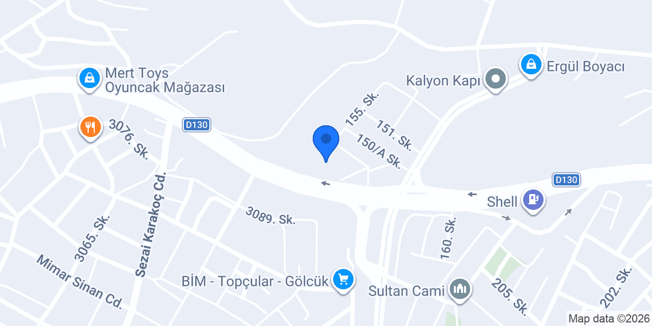 ALTINIŞIK Kitapevi konumu