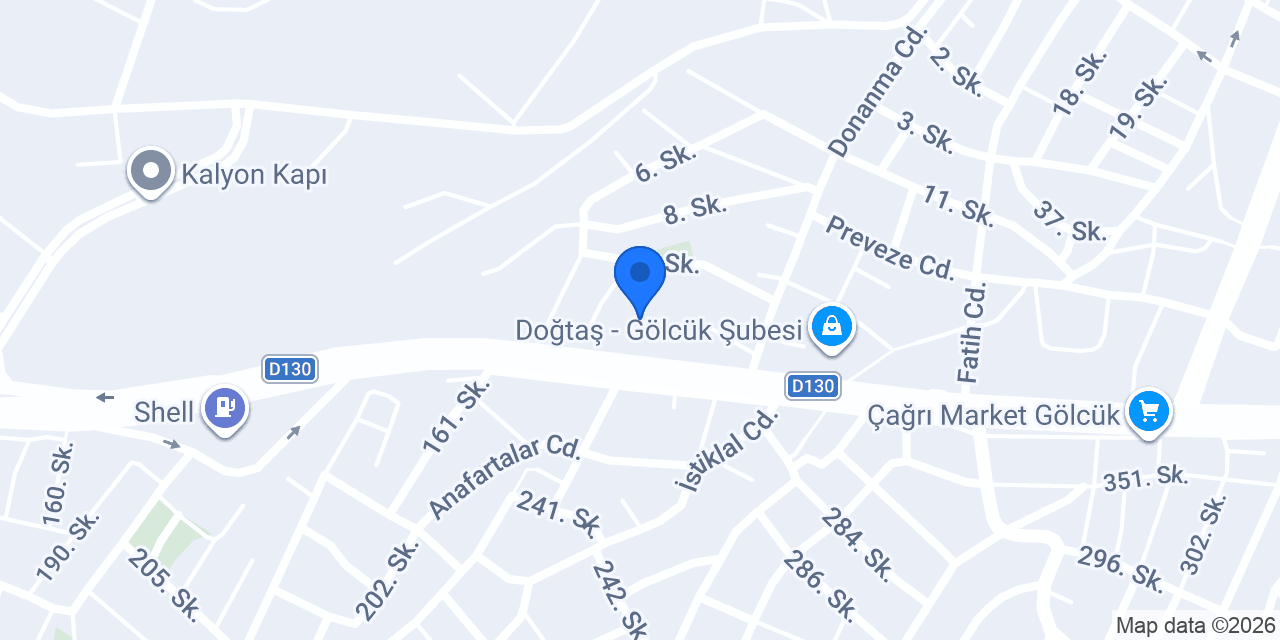 Barbaros İlkokulu konumu