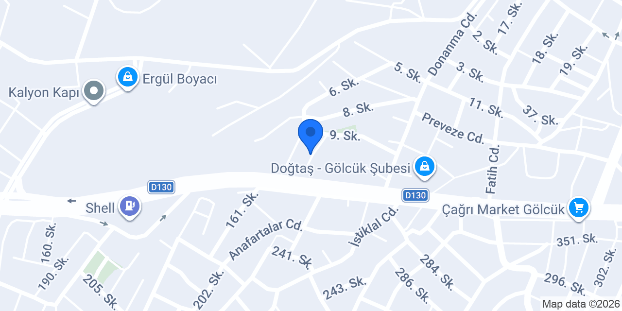 Gölcük Cam konumu