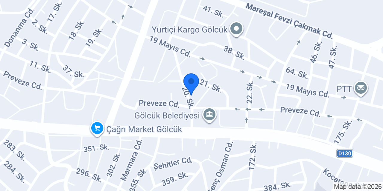 Poyraz Optik konumu