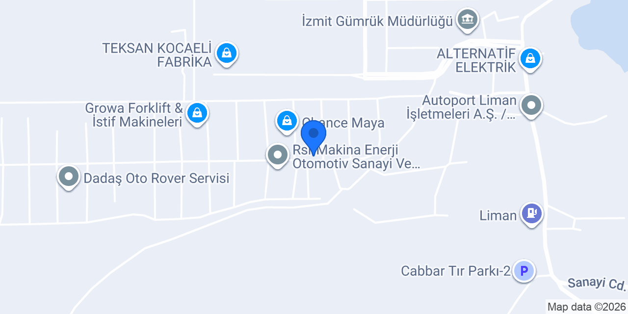 STILL ARSER İş Makinaları Servis ve Tic A.Ş - Gölcük konumu