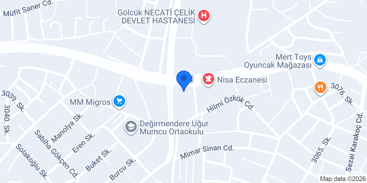 Petrol Ofisi konumu