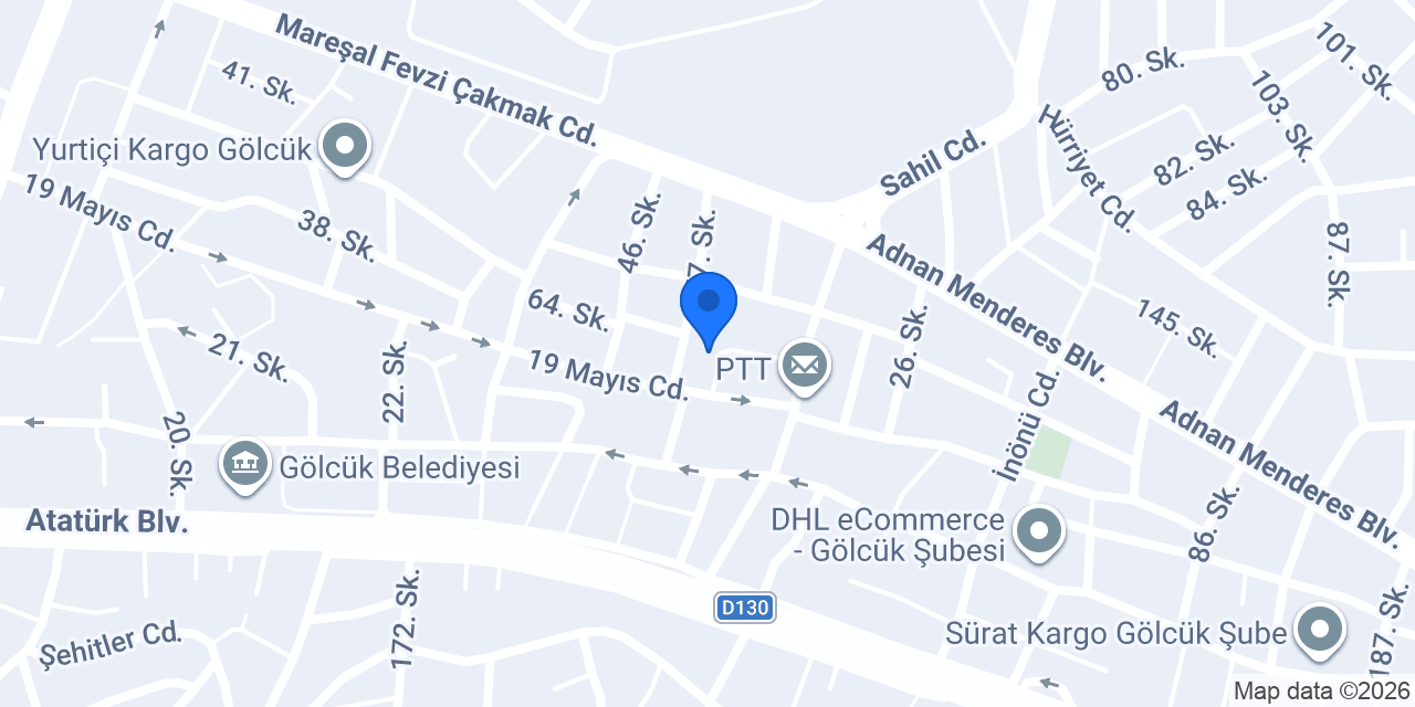 Saral Emlak konumu