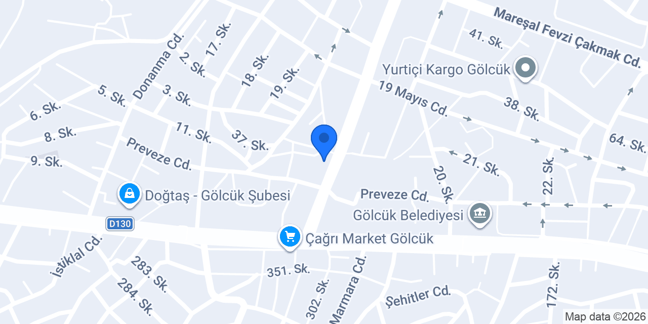 Ersoy Çiçek Çikolata konumu