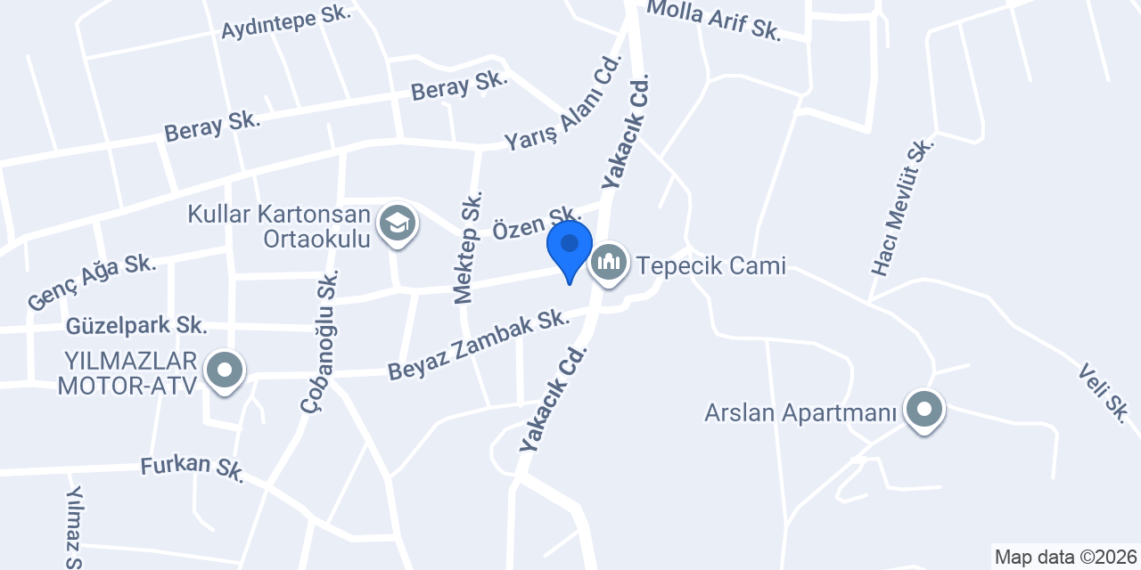 ÖZNUR KUAFÖR konumu