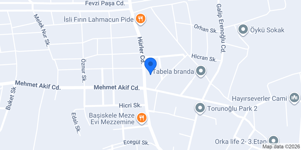 Yeşilyurt Pilavcısı konumu