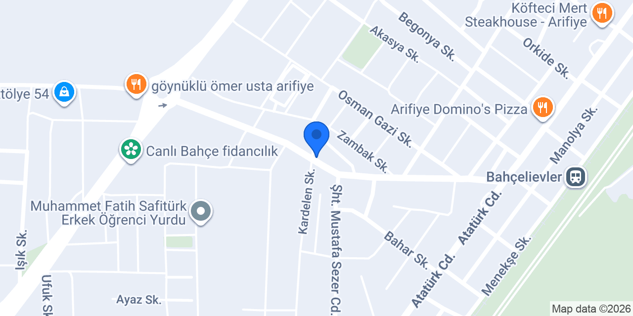 Uzunoğlu hafriyat mini kepçe konumu