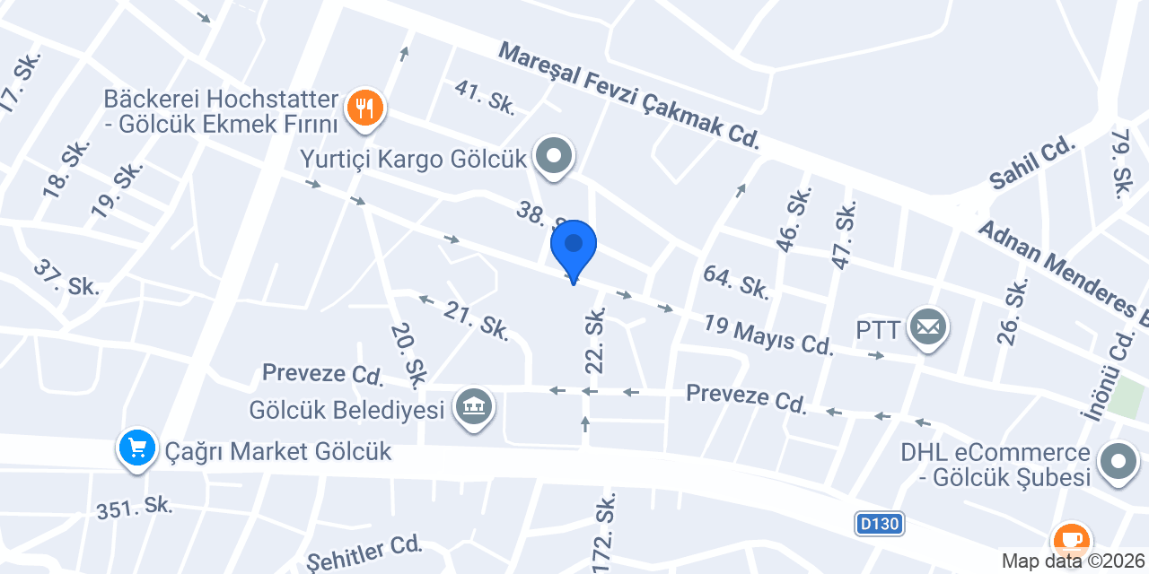 Özcanoğlu Mobilya konumu