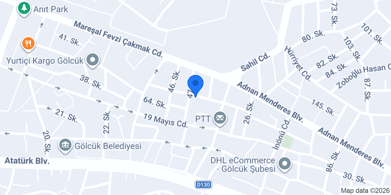 Gölcük Klima Servisi konumu