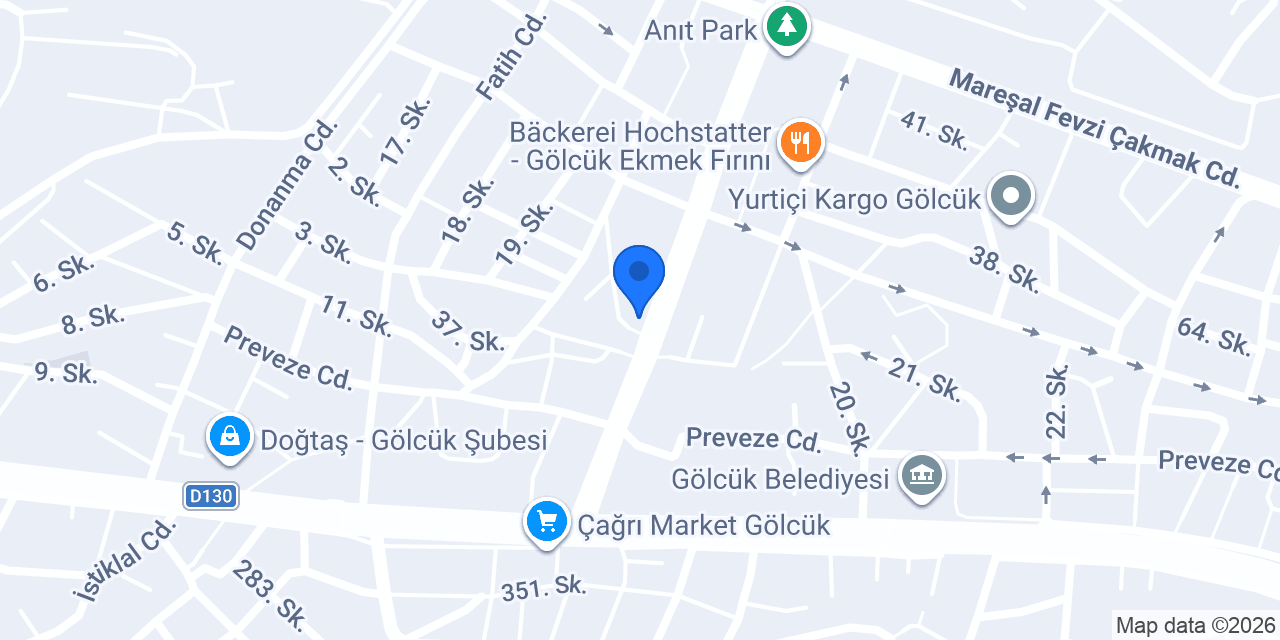 İSTANBUL AVM - GÖLCÜK konumu