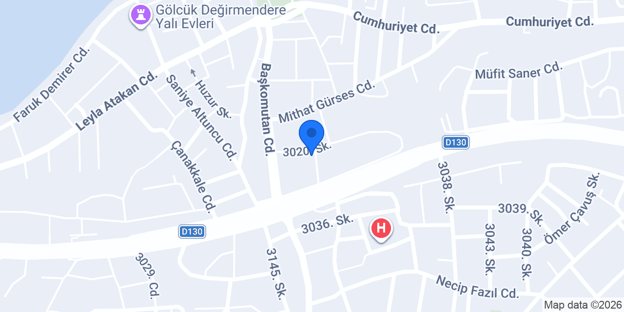 Gölcük Gümüş konumu
