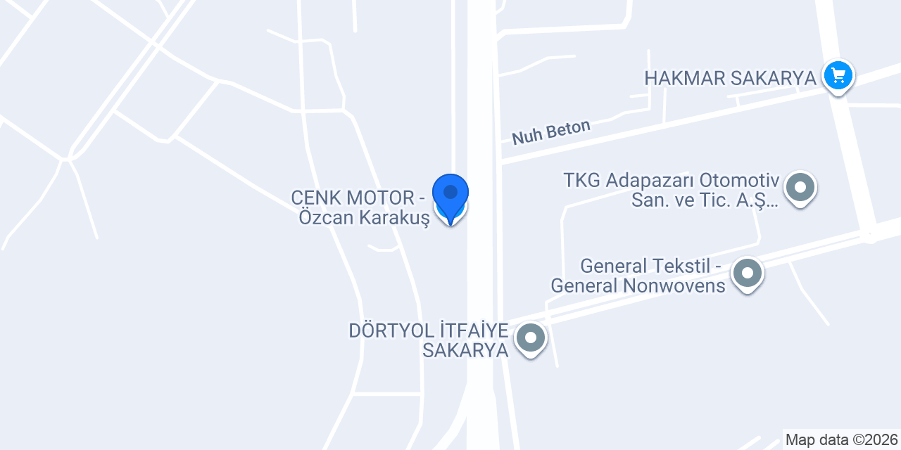 CENK MOTOR - Özcan Karakuş konumu