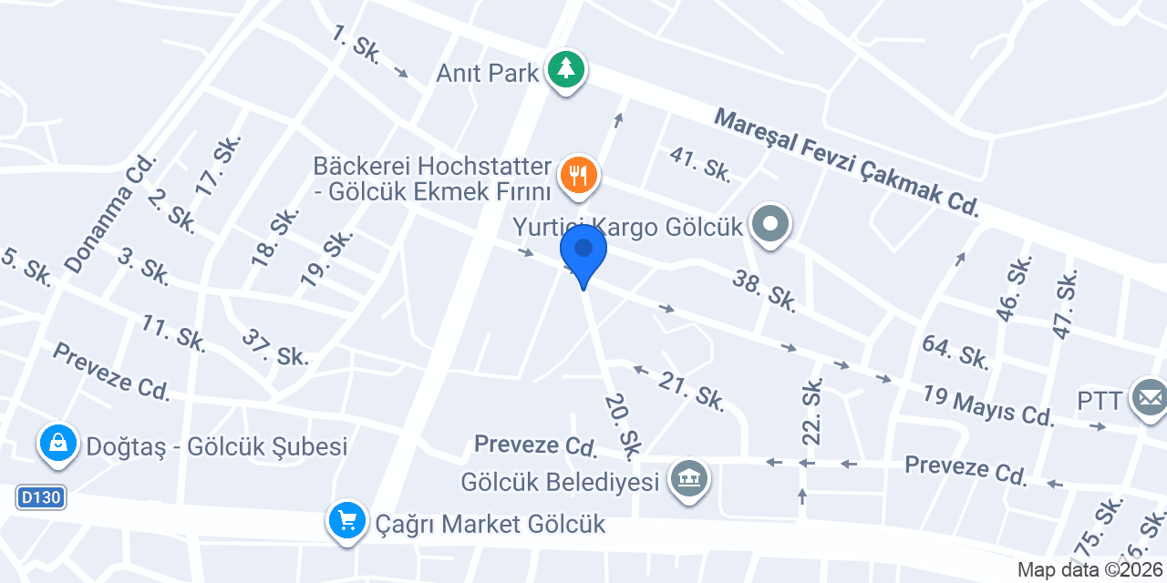 Anadolu Kuyumculuk konumu