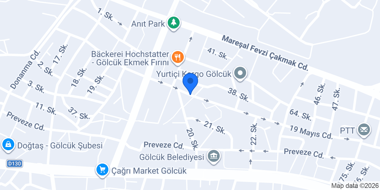 AY-AZ iletişim konumu
