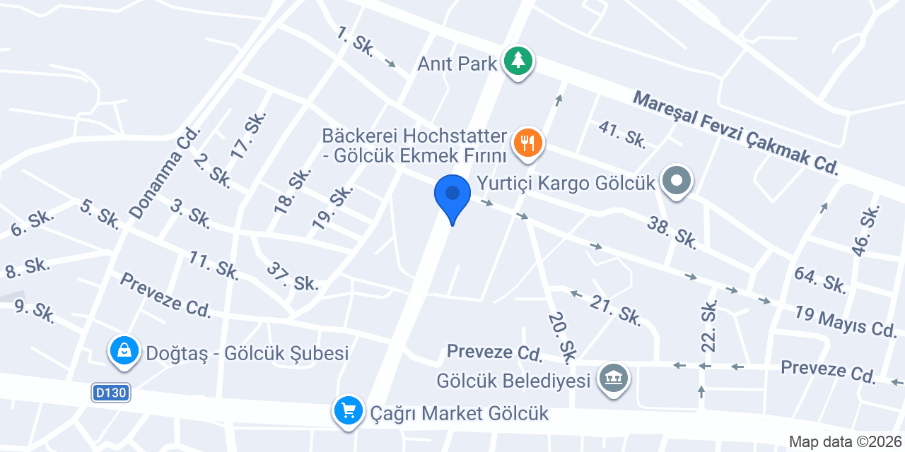 Maydonoz Döner Kocaeli Gölcük konumu