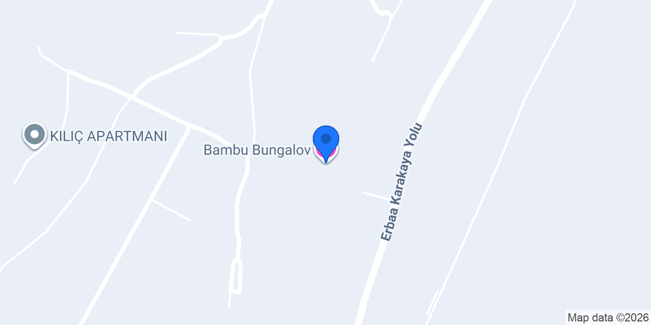 Bambu Bungalov konumu