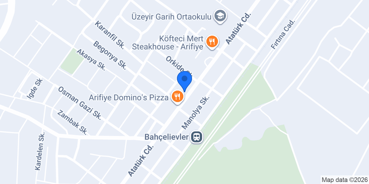 Efdal Mobilya konumu