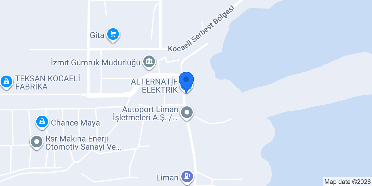 ALTERNATİF ELEKTRİK konumu