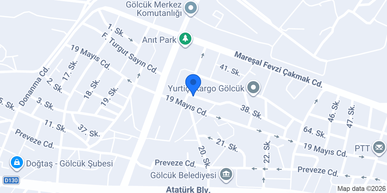 Mevlana Közde Çay Evi konumu
