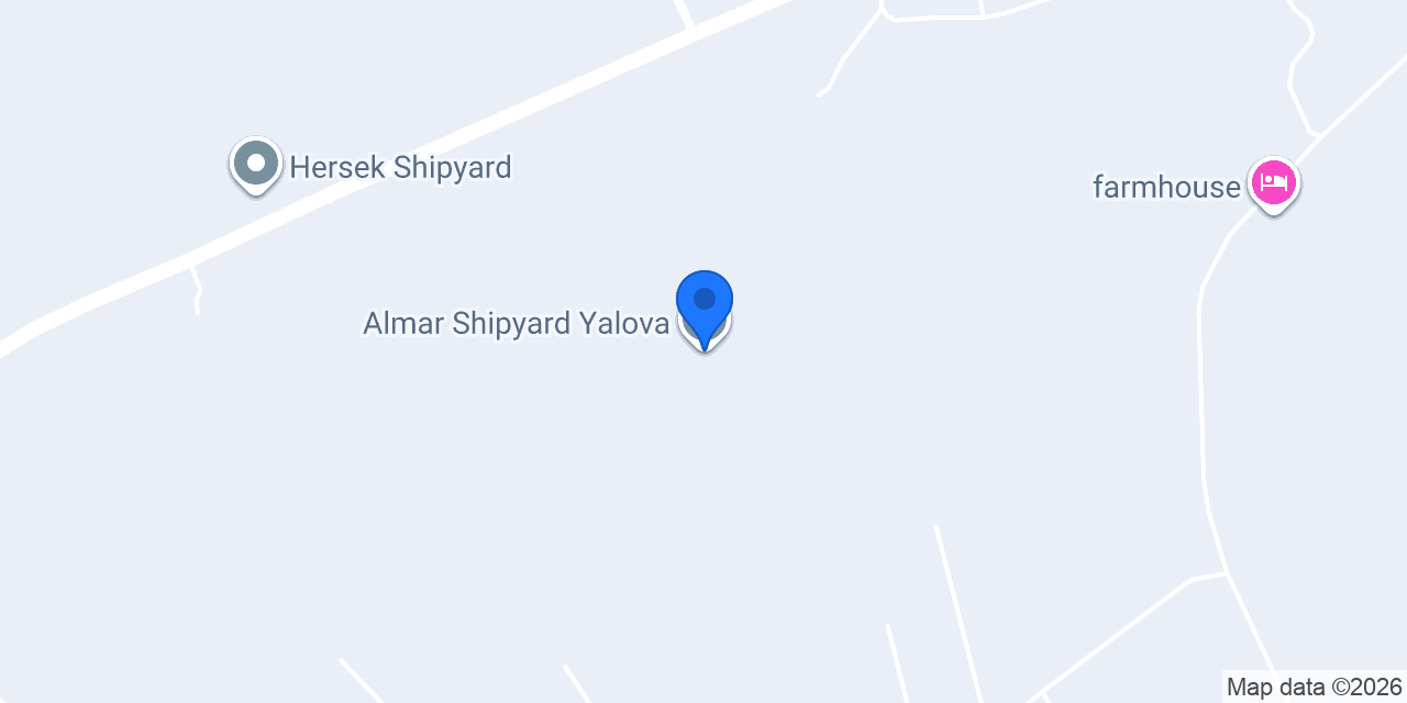 Almar Shipyard Yalova konumu