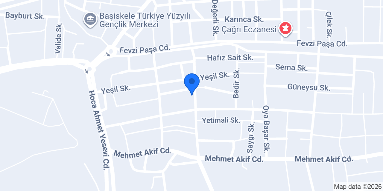 Yuvacık Levent Kırca-Oya Başar İlkokulu konumu