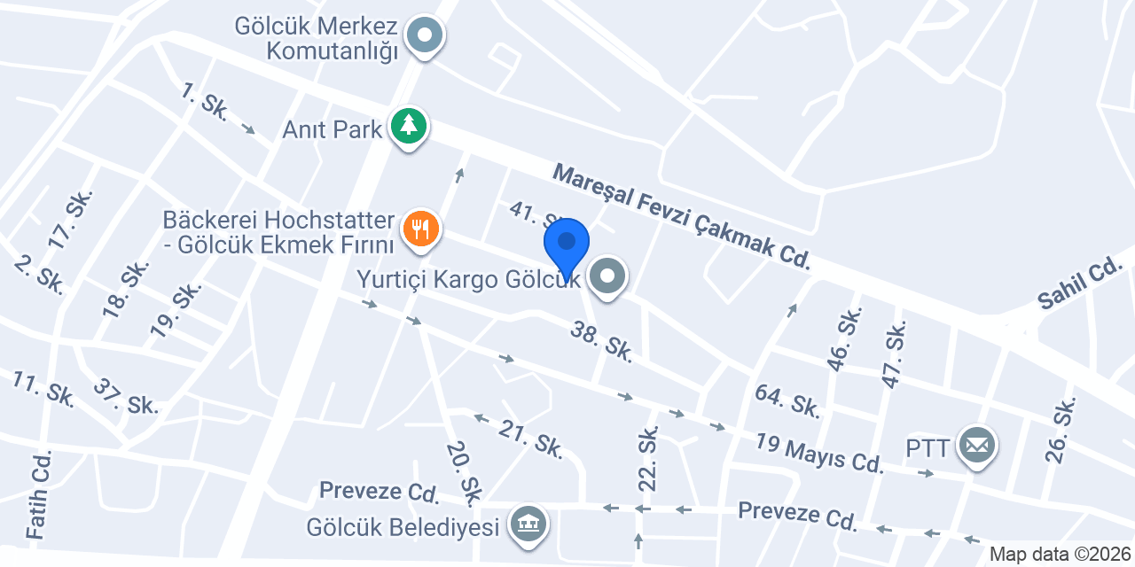 Mekan Elektrik Gölcük konumu