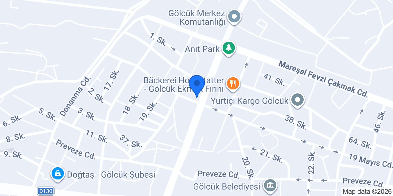 VakıfBank Gölcük Şubesi konumu