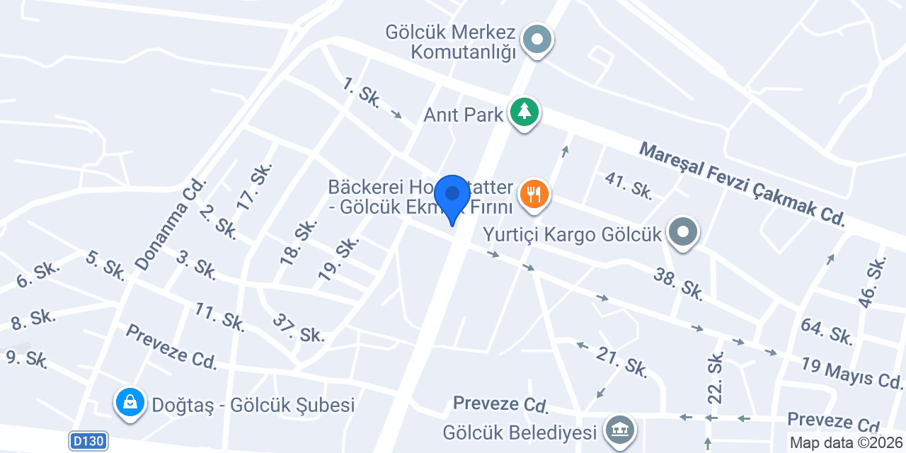 ÇOBAN KATIK DÖNER konumu
