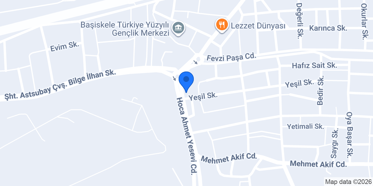 Ay Eksiz Oluk konumu