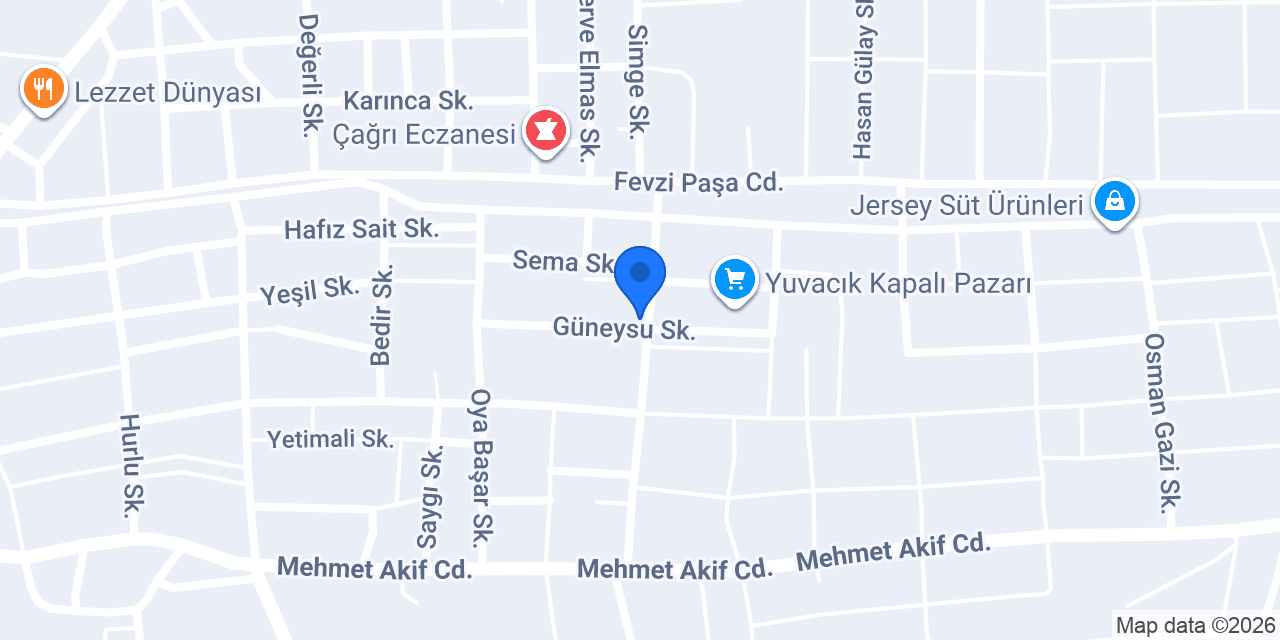 Talha Yapı konumu