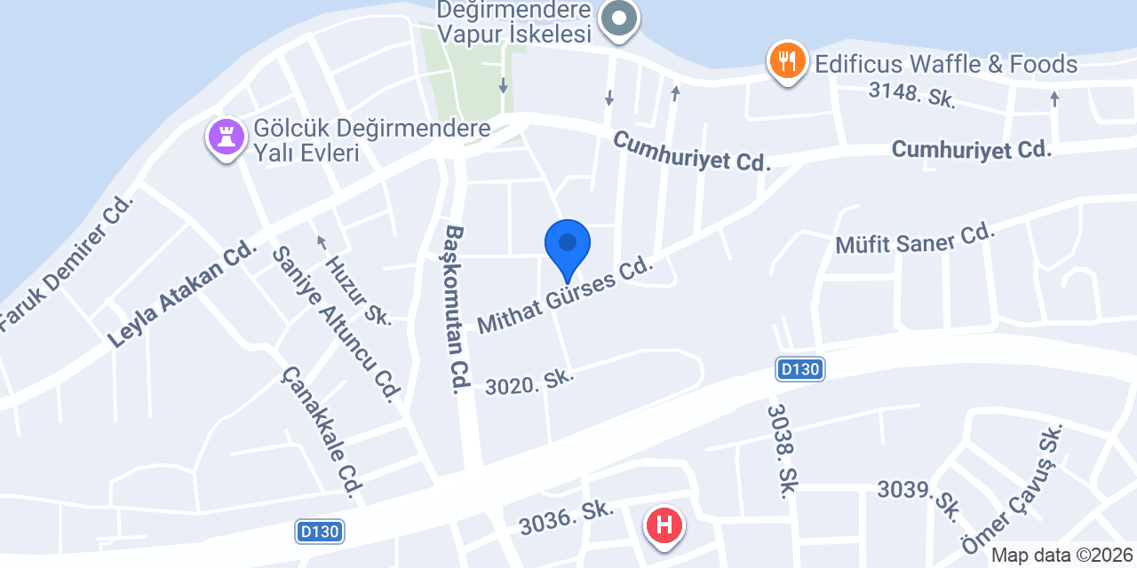 Kumlu Surucu Kursu konumu