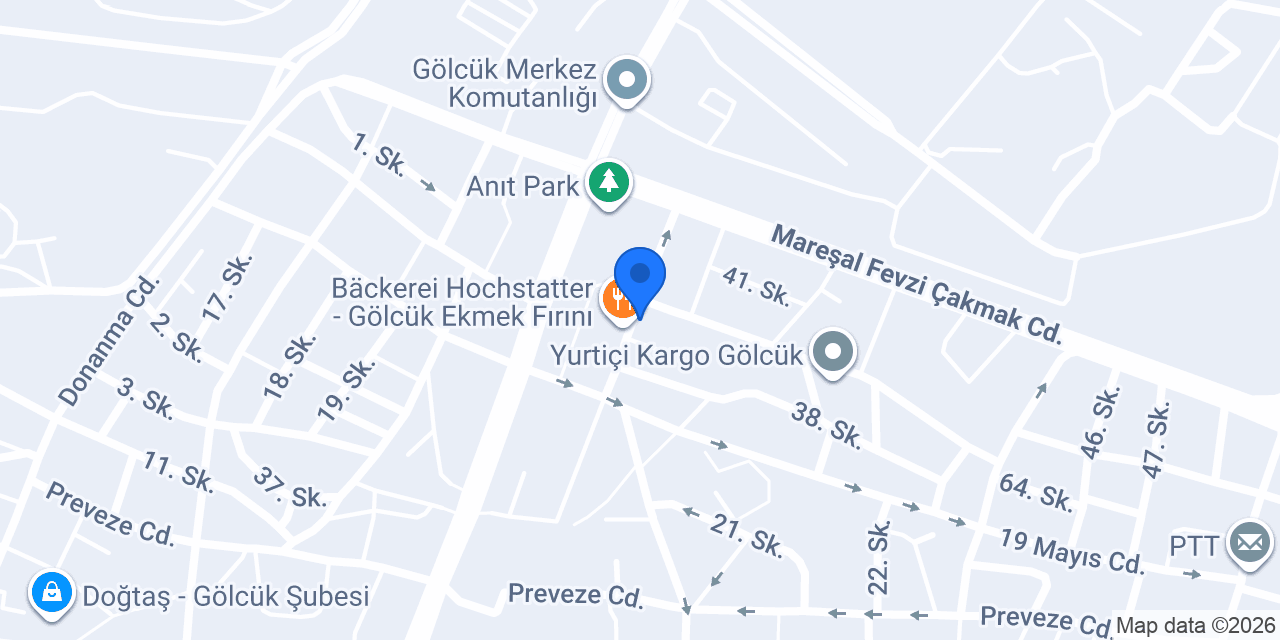 Gölcük ekleristan konumu