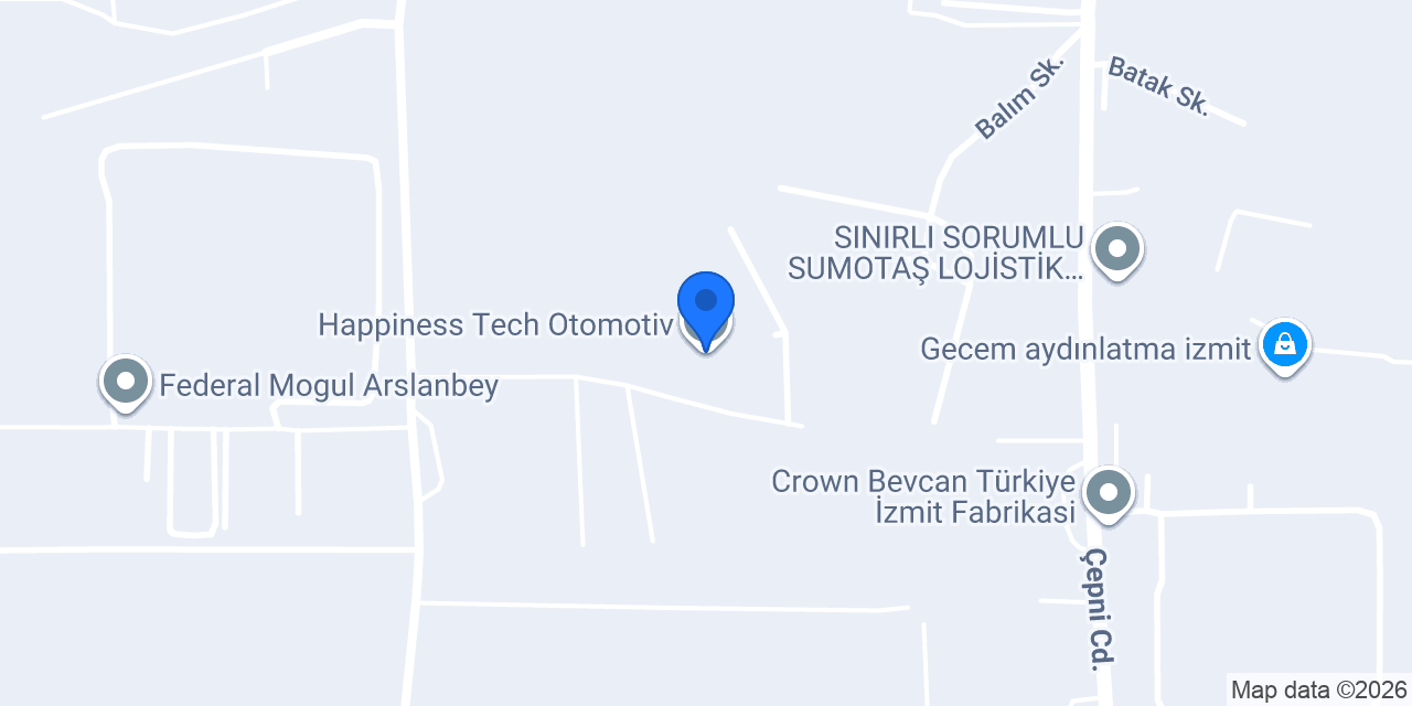 Happiness Tech Otomotiv konumu