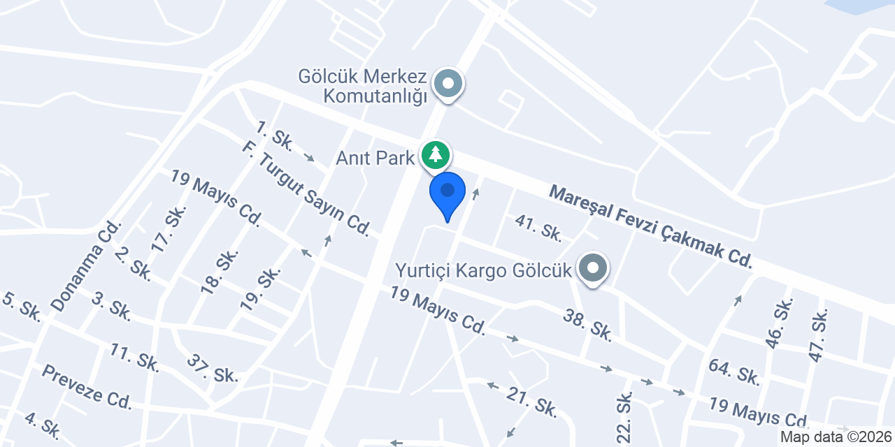 Mavi Papağan Cafe konumu