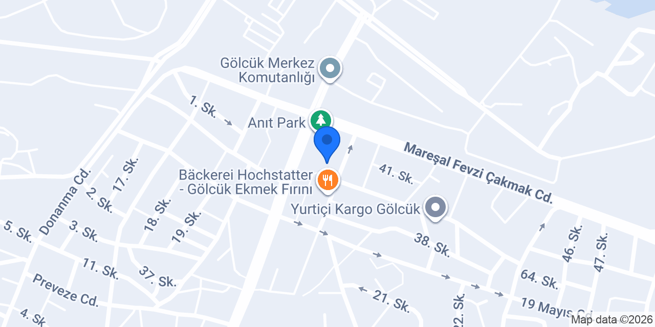 Öncü Döner Gölcük konumu