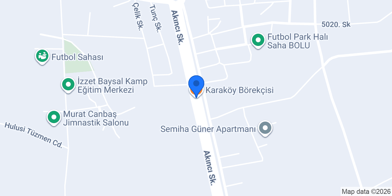 Karaköy Börekçisi konumu