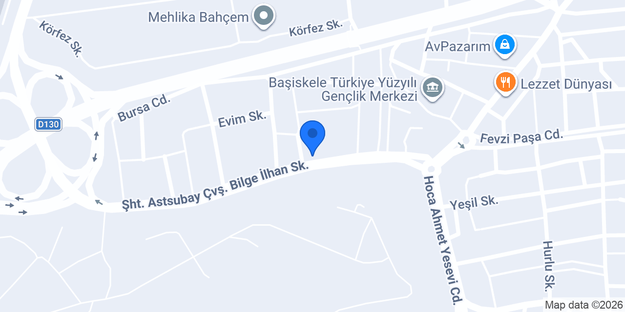 Yuvacık Tatlan Pastane & Cafe konumu