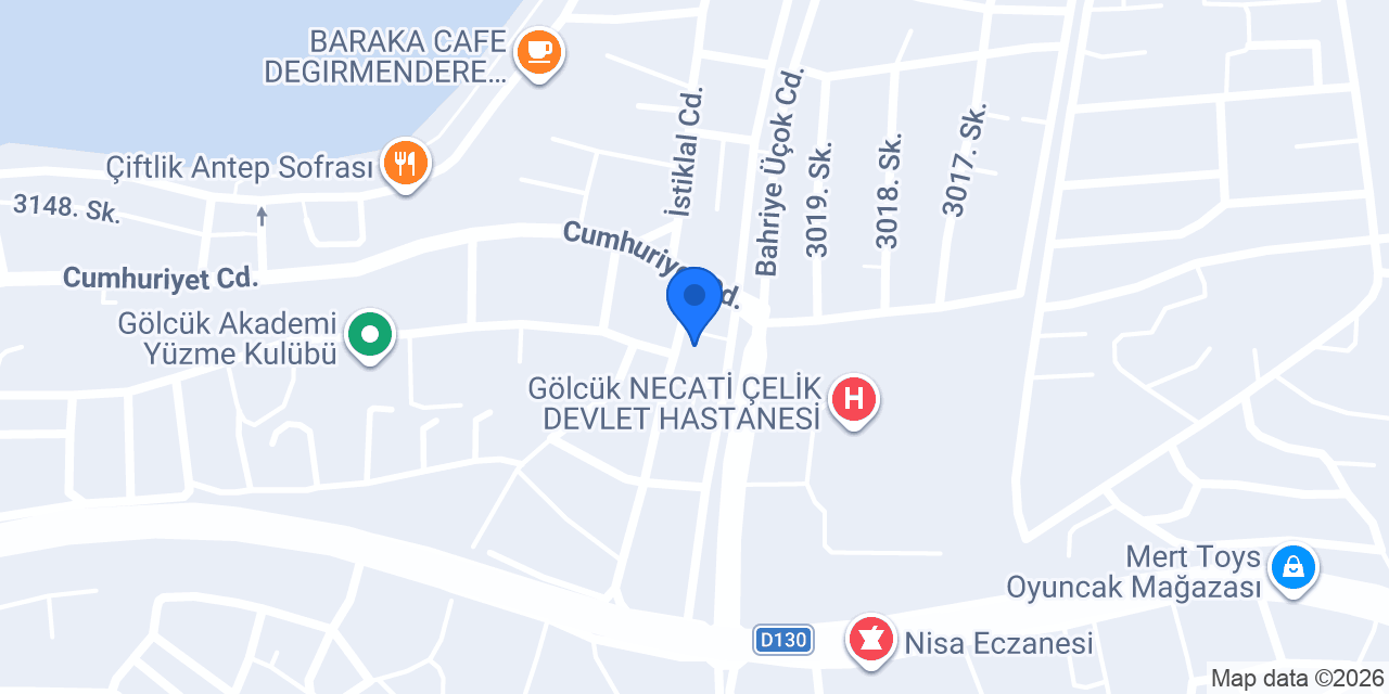 Gaye Eczanesi konumu