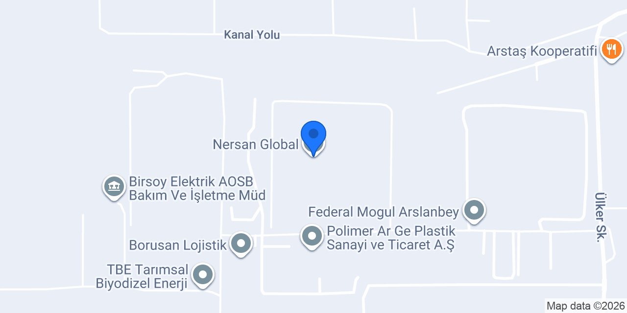 Nersan Global konumu