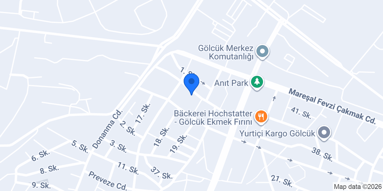Özgür Sigorta | Gölcük Sigorta Acentesi konumu