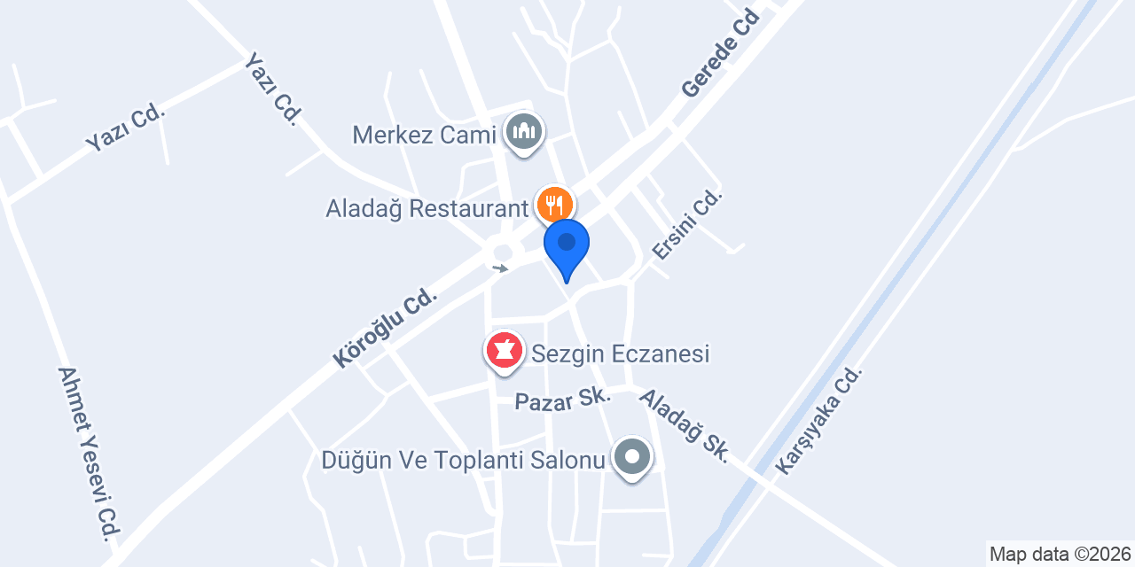 Deva Veteriner Kliniği konumu