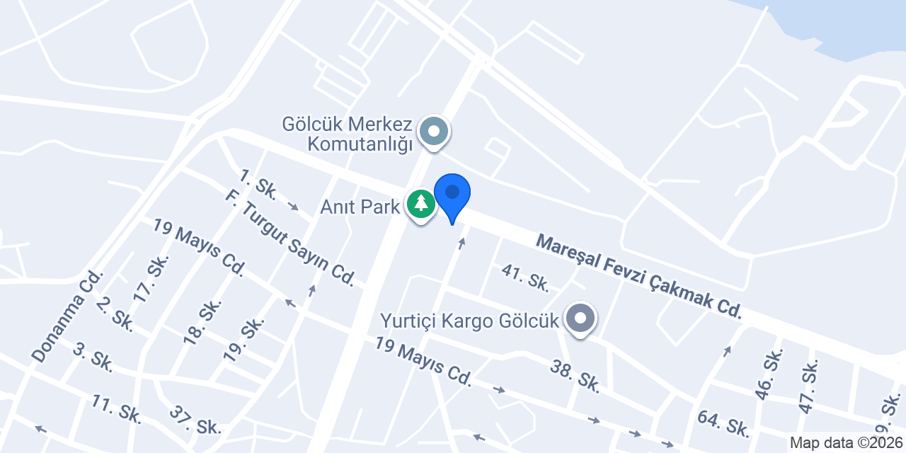 Hünkar Künefe Gölcük konumu