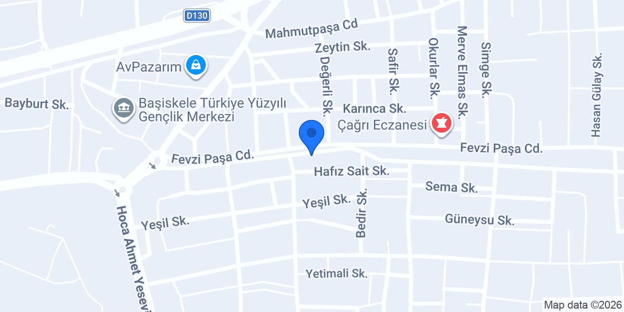 Ekleristan Yuvacık konumu