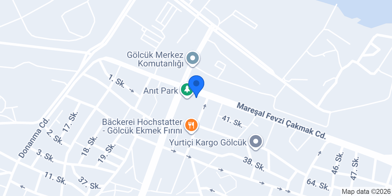 Merkez Sağlık Ocağı konumu