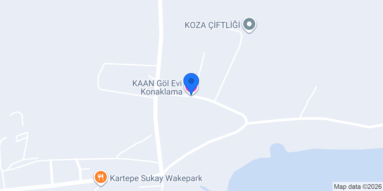 KAAN Göl Evi Konaklama konumu